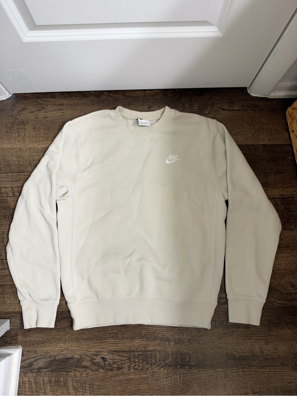 Nike Men's Light Cream Crewneck Sweatshirt
